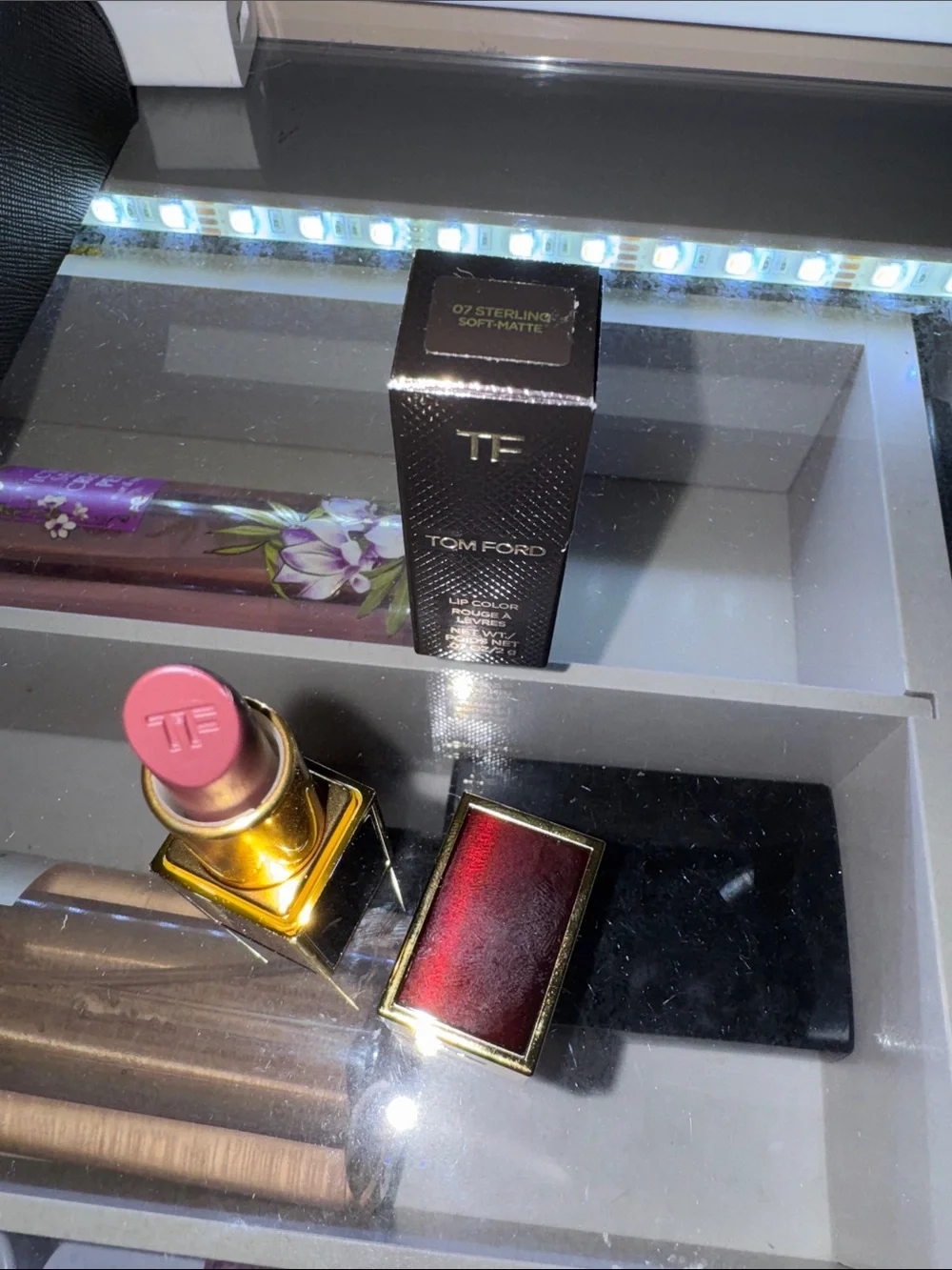 Tom Ford Soft Matte Lip Color in Sterling 07